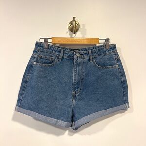Prettylittlething Mom Denim Short